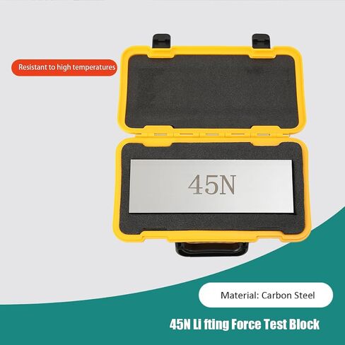 45N Lifting Force Test Block – Magnetic Particle Inspection (MPI) Calibration Block, 4.5kg Dead Weight for Yoke Verification in Saudi Arabia