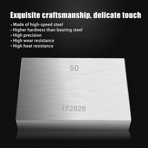32 Pcs Metric Steel Gage Block Set High Accuracy Measuring Block Set Testing Gage Caliper Tool Set for Calibrating Grade 0 in Saudi Arabia