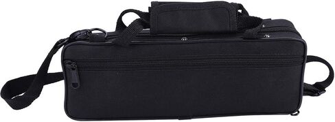 C Key Piccolo Flute Piccolo Flute للمبتدئين مطلي بنصف الحجم مع صندوق مبطن صوت مذهل تصميم فريد من نوعه حزام قابل للتعديل للطلاب (ذهبي) in Kuwait