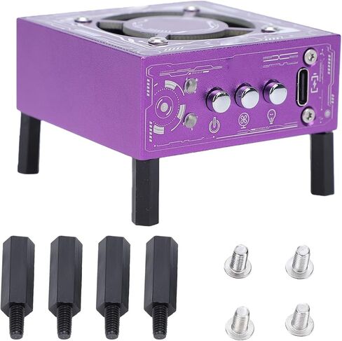 Portable Smoke Exhaust Fan 3 in 1 with Cooling Light, Efficient Curing for Soldering Tasks, Mini Size, 1 Unit in Kuwait