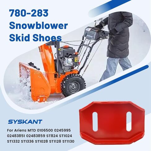 780-283 Snowblower Skid Shoes Replacement for Ariens MTD Models – Compatible with 0106500 0245995 02483851 02483859 ST824 ST1024 ST1332 ST1336 ST1028 ST1128 ST1130 in Kuwait