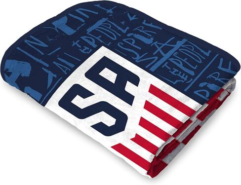 Northwest U.S. Soccer Disperse Silk Touch Throw Blanket, 46x60 inches in Kuwait
