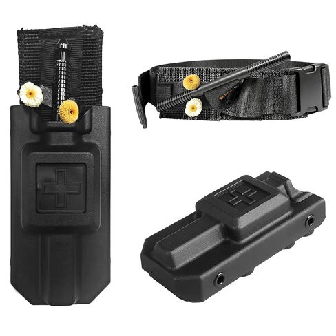 Tactical Tourniquet Gen 4 Medical Solutions 1.5" Compression Band with Molle Tourniquet Holder for Emergency Use in Kuwait