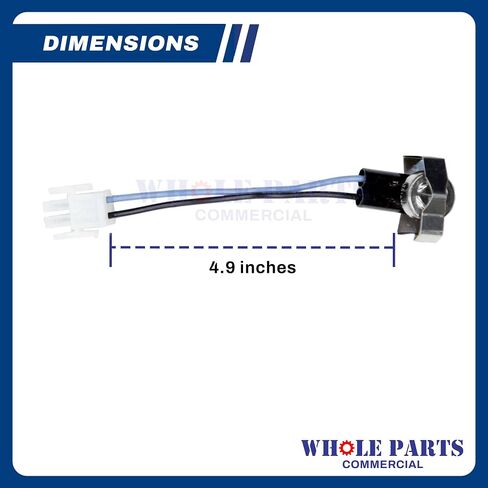 Upgraded Whole Parts Refrigerator Defrost Thermistor/Thermostat 55 Svce Part# 7006594 - Replacement & Compatible with Some Sub-Zero Refrigerators in Kuwait