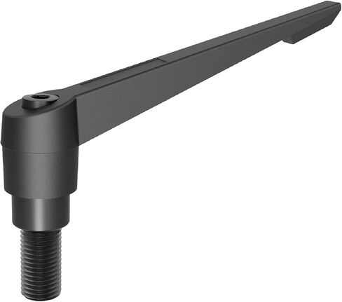 مقابض ذراع التثبيت، خيط ذكر M12 × 50 مم، مقابض مسمار مسمار دوارة قابلة للتعديل سريعة التحرير تنطبق على ماكينات المخرطة، أسود in Kuwait