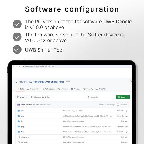 Heltec UWB Dongle Sniffer محلل حزم النطاق العريض للغاية لإنترنت الأشياء، IEEE 802.15.4، بروتوكول FiRa/CCC TOF/TDOA لتحديد المواقع، معدل بيانات 6.8 ميجابت في الثانية، ARM Cortex-M33، واجهة USB-A in Kuwait