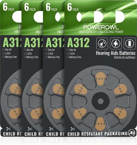 Powerowl SR626SW 377 مشاهدة بطارية 24 حزمة - السعة العالية 377/376 بطاريات زر سيلفر 1.55 فولت للساعات ، الآلات الحاسبة in Kuwait