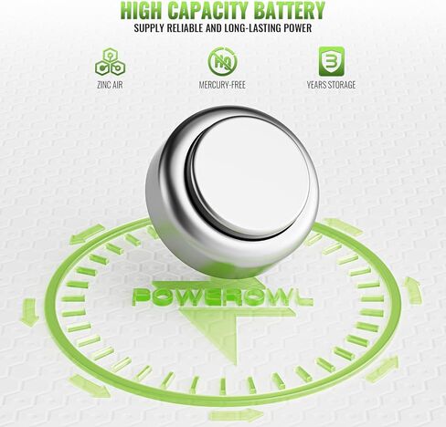 Powerowl SR626SW 377 مشاهدة بطارية 24 حزمة - السعة العالية 377/376 بطاريات زر سيلفر 1.55 فولت للساعات ، الآلات الحاسبة in Kuwait
