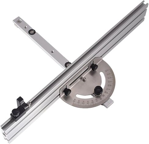 Table Saw Miter Gauge Assembly Aluminum Precision Miter Gauge Miter Saw for Router Tables, 415mm in Saudi Arabia