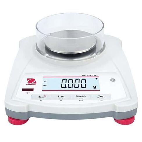 Ohaus Navigator ميزان التحميل العلوي المحمول 120 جرام × 0.001 جرام مع أجهزة استشعار بدون لمس in Kuwait