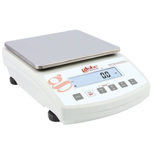 Globe Scientific GBPH-6001 Series GBPH High Capacity Toploading Portable Precision Balance, 6000g x 0.1g, External Calibration, 100-240V, 50-60Hz, Rechargeable Internal Battery in Kuwait