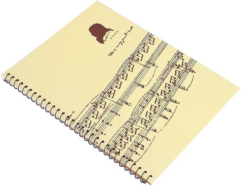 50 Pages Musical Notation Staff Notebook Music Manuscript Writing Paper for Songwriters Piano Notebook Amateurs Music Score Writing Paper (Yellow Score Pattern) in Kuwait