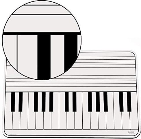 11" x 17" x 1/8" Double Sided Lap Board. Piano Keyboard Print on One Side in Kuwait