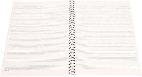 50 Pages Musical Notation Staff Notebook Music Manuscript Writing Paper for Songwriters Piano Notebook Amateurs Music Score Writing Paper (Black Piano Pattern) in Kuwait