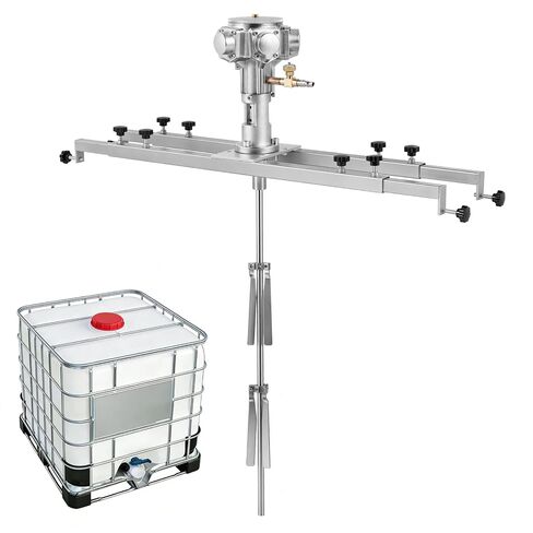MXBAOHENG IBC Air Agitator, 265 Gallon Pneumatic Paint Tank Bracket Mixer with Stainless Steel Folding Propeller (1/2hp) in Kuwait