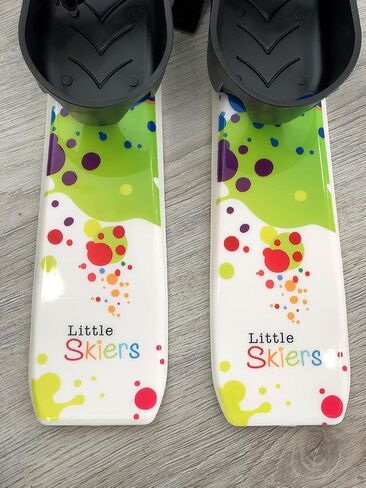 Starter Plastic Skis and Poles - Perfect Beginner ski for ages 0-4 years in Kuwait