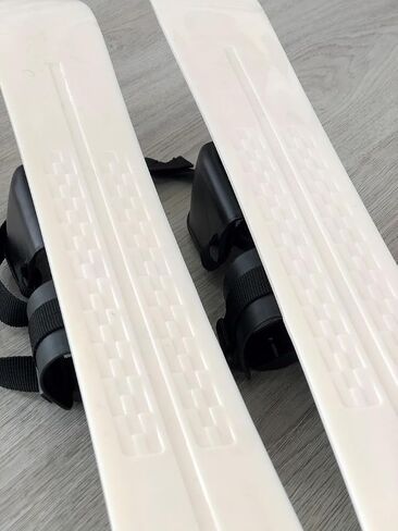 Starter Plastic Skis and Poles - Perfect Beginner ski for ages 0-4 years in Kuwait