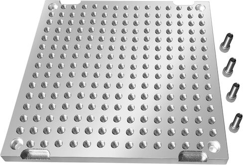 8 × 8 × 1/2 بوصة MIC 6 تركيبات ألومنيوم/لوحة مضحية، منصة نقالة صغيرة. in Kuwait
