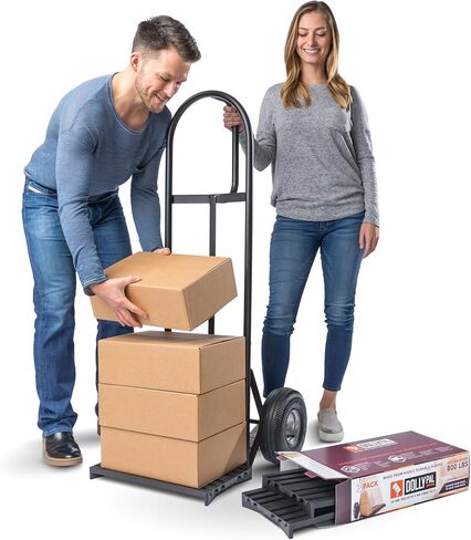 Hand Truck Helper and Mini Storate Pallet 18" x 10" x 1.5" (1-Pack) in Kuwait