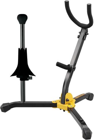Hercules Alto/Tenor Saxophone Stand with Soprano Sax Peg and Flute/Clarinet Peg in Kuwait
