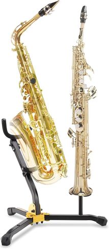 Hercules Alto/Tenor Saxophone Stand with Soprano Sax Peg and Flute/Clarinet Peg in Kuwait