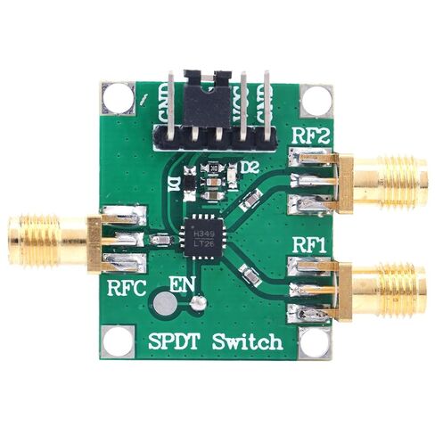 Fafeicy RF Switch Module, PCB SPDT RF Switch Board 50 Ohms SMA Interface 3 to 5V 4GHz or 6GHz Single Pole Double Throw Module for Wireless Communication Electronics (HMC849) in Kuwait