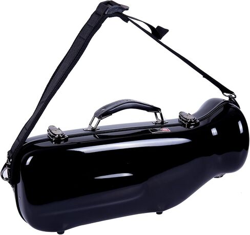 Crossrock Trumpet Case- Fiberglass Hardshell with Backpack Straps in Blue in Saudi Arabia