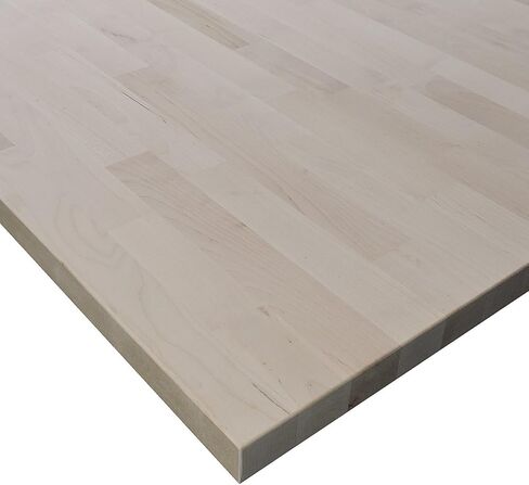 Allwood 1" x 16" x 29" Birch Table/Counter/Island Top ** see all edge options ** (Sharp edges) in Kuwait