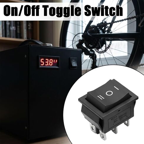 Momentary Rocker Switch, 4 Pin 2 Position 16A 250VAC, 6 Pin 2 Position 16A AC250V, 6 Pin 3 Position 16A AC250V for Car Marine Home Appliances, 6 Pcs in Kuwait