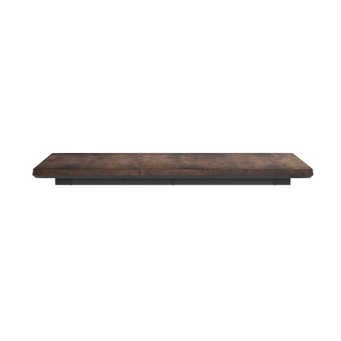 Flash Furniture Acadia 24" x 30" Dark Brown Tabletop, TopGuard HPL Seamless Edge, Scratch & Stain Resistant, All-Weather Durability, Commercial Grade in Kuwait