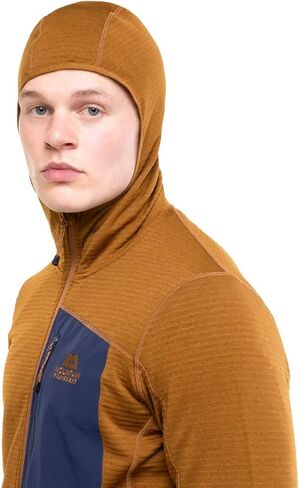 Mountain Equipment، سترة Lumiko بغطاء للرأس - للرجال، Walnut/Cosmos، M in Kuwait