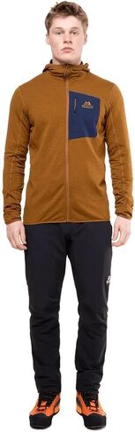 Mountain Equipment، سترة Lumiko بغطاء للرأس - للرجال، Walnut/Cosmos، M in Kuwait