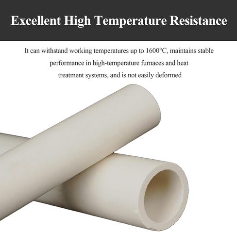 10 Pieces Alumina Single Hole Short Section Ceramic Tube 1.7×4×4.2Mm-2.9×4.7×19Mm for Industrial DIY and Electrical(2.4x5x5mm) in Kuwait