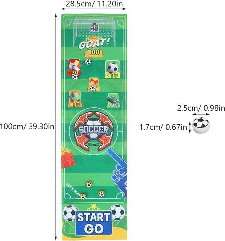 Tabletop Curling Game, Easy to Set and Safe to Use Indoor Parent Recreational Sport with Cloth and Abs Materials, in Kuwait