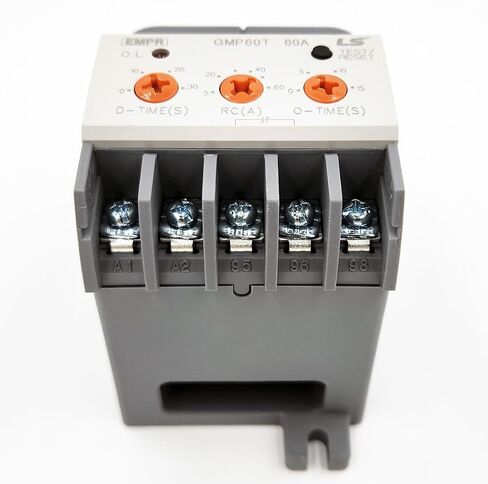 A1SupplyPro Motor Protection Relay GMP60-T, 60A AC220V, Compatible with LS Electric GMP60T in Kuwait