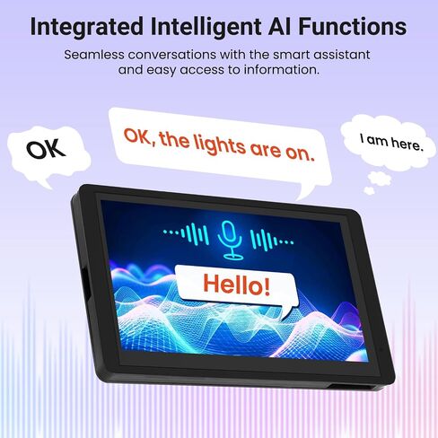 شاشة ESP32، شاشة لمس HMI ESP32-S3 IPS متقدمة 7 بوصة مع حافظة أكريليك، تدعم تفاعل الكلام بالذكاء الاصطناعي، دقة 800 × 480، تردد يصل إلى 240 ميجاهرتز، متوافقة مع Arduino، ESP-IDF in Kuwait