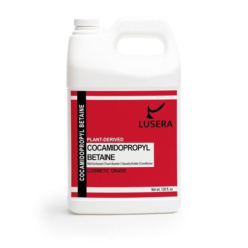 Cocamidopropyl Betaine Surfactant (CAPB) 128 fl oz, Cosmetic Grade Amphoteric Co-Surfactant, Coconut-Derived Foam Booster, Viscosity Builder & Irritation Reducer for Shampoo, Body Wash in Kuwait