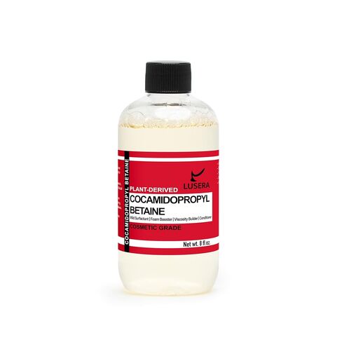 Cocamidopropyl Betaine Surfactant (CAPB), Cosmetic Grade Amphoteric Co-Surfactant, Coconut-Derived Foam Booster, Viscosity Builder & Irritation Reducer for Shampoo, Body Wash, 8 fl oz in Kuwait