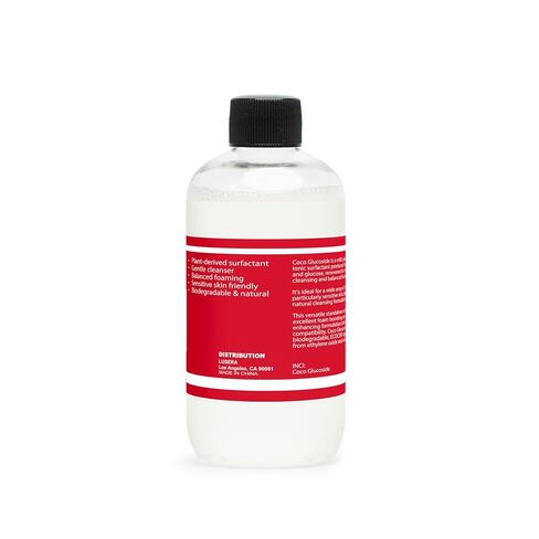 Coco Glucoside Surfactant 8 fl oz, Cosmetic Grade Plant-Based Nonionic Cleansing Agent, Sulfate-Free Foam Booster for DIY Shampoo, Body Wash, Facial Cleanser in Kuwait