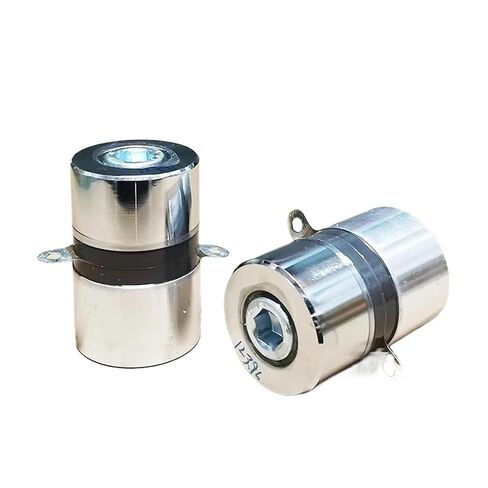 60W 120KHz Piezoceramic Transducer Ultrasonic Cleaner Transmitter Stable Frequency Vibrating Sensor in Kuwait