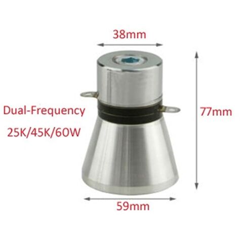 25KHz /45KHz Multi Frequency Piezoelectric Ultrasonic Transducer 60W Cleaner Parts with Screw Fixing in Kuwait