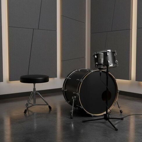 2 Pieces Bass Drum Leg Adjustable Jazz Drum Leg Stable for Practice Room in Kuwait