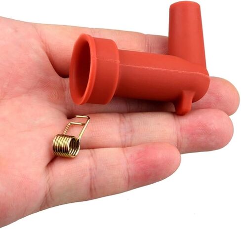 OUNONA Rubber Spark Plug Cap for Outboard Motor 2 Stroke Engine Parts, Easy Installation and Wide Versatility, Compatible with 9. 15hp 40hp Boat Engines in Kuwait