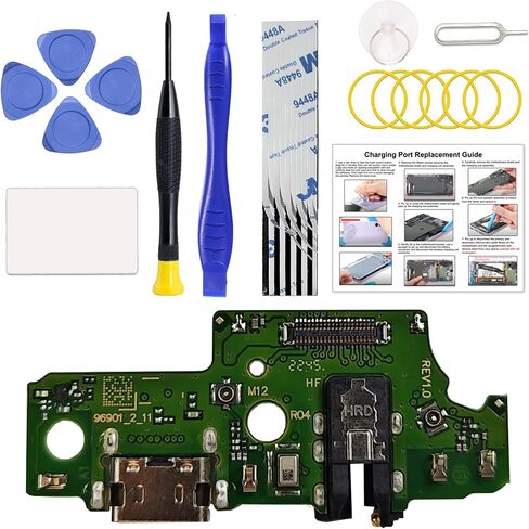Charging Port Replacement Kit Compatible with Galaxy A14 5G US Version, Dock Board USB-C Connector Only for A14 5G SM-A146U/U1/W/P, with Instruction Manual, Toolkit in Kuwait