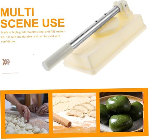 Practical Dumpling Wrapper Press Mold Dumpling Skin Presser Dough Press Kitchen Supplies in Kuwait