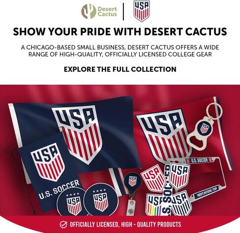 صبار الصحراء الولايات المتحدة لكرة القدم قبعة البيسبول USMNT الولايات المتحدة الأمريكية الرجال المنتخب الوطني الحواف القبعات المطرزة قبعة حزام القماش قابل للتعديل الكبار (الولايات المتحدة الأمريكية لكرة القدم على غرار F1، الأزرق) in Kuwait