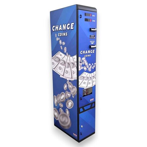MV-103 Dollar Bill to Coin or Token Changer Machine – Dual Validator – High-Capacity – 15,000 Token Hopper – Accepts $1 to $100 – Secure System in Kuwait