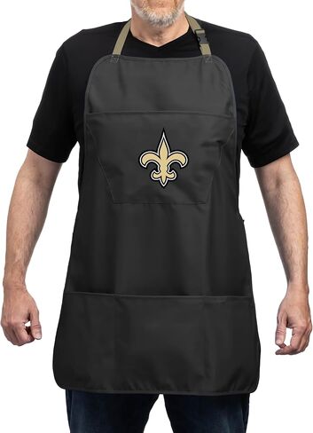 مريلة شواء من Team Sports America NFLCooking للرجال والنساء مع أشرطة وجيوب قابلة للتعديل in Kuwait