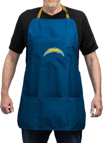 مريلة شواء من Team Sports America NFLCooking للرجال والنساء مع أشرطة وجيوب قابلة للتعديل in Kuwait