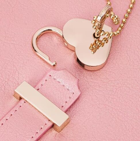 Heart Lock Password Diary Notebook, Romantic Heart Lock Design, Portable Journal for Students School Travel, Pink in Kuwait